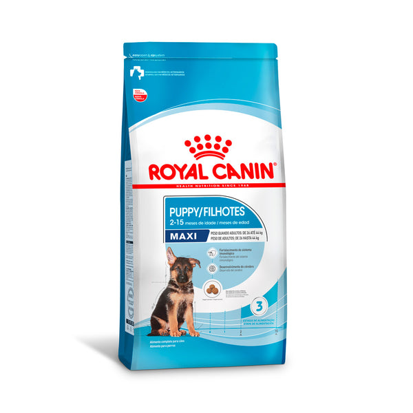 Ração Royal Canin Maxi Puppy para Cães Filhotes de Porte Grande 15kg