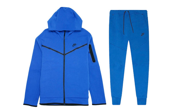 Conjunto Nike tech fleece azul